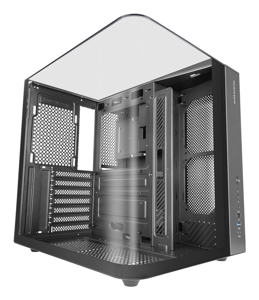 EAN 8435693113409 - Mars Gaming MC-INFINIOLITE Midi Tower Negro imagen 2
