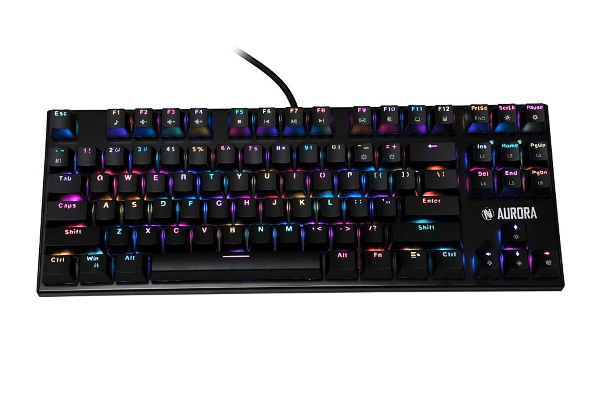 EAN 5903968680008 - iBox IKGMK2R teclado Juego USB QWERTY Inglés de EE. UU. Negro imagen 6