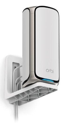Netgear Orbi Wifi 7 Soporte De Pared Blanco, Para Orbi Wifi 7, Satellites Series 970, Rs700 Rbewm-10000s
