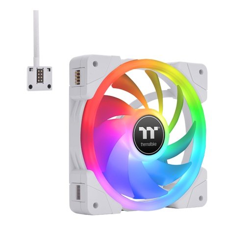 Ventilador Thermaltake Swafan Ex14 Rgb White Tt Premium Edition, Cl-F162-Pl14sw-A