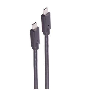 Shiverpeaks Usb Anschlusscable Typ-C 2.0 100w Negro 2m