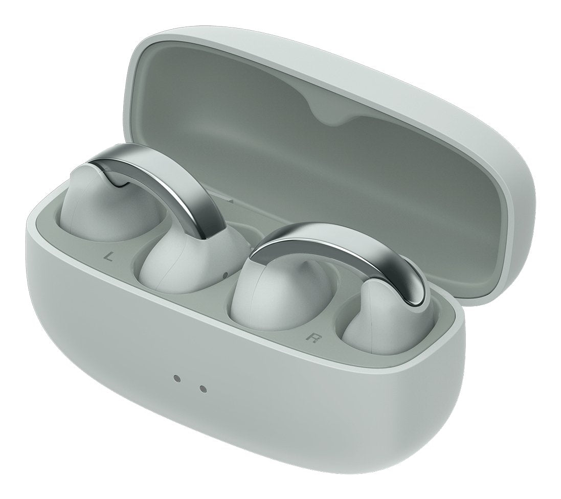 Jvc Ha-Np1t-H Nearphones Open Ear True Wireless Kopfhörer Eisgris