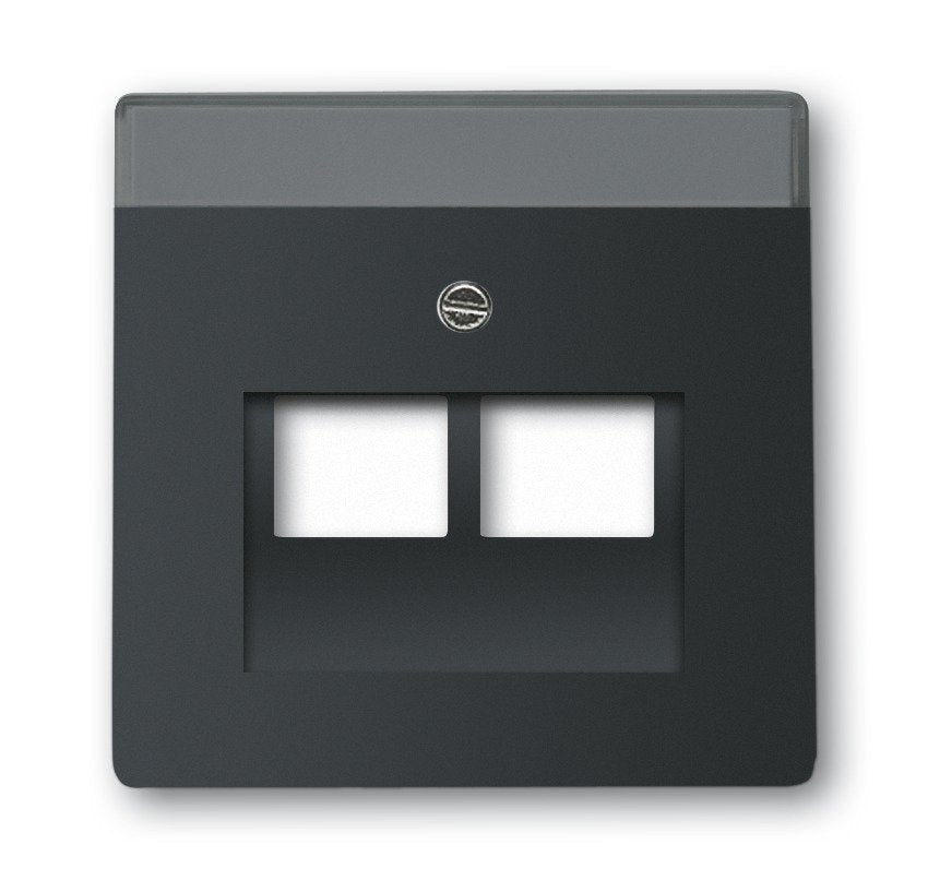 EAN 4011395127353 - Busch-Jaeger 1710-0-3911 placa de pared y cubierta de interruptor Negro imagen 1