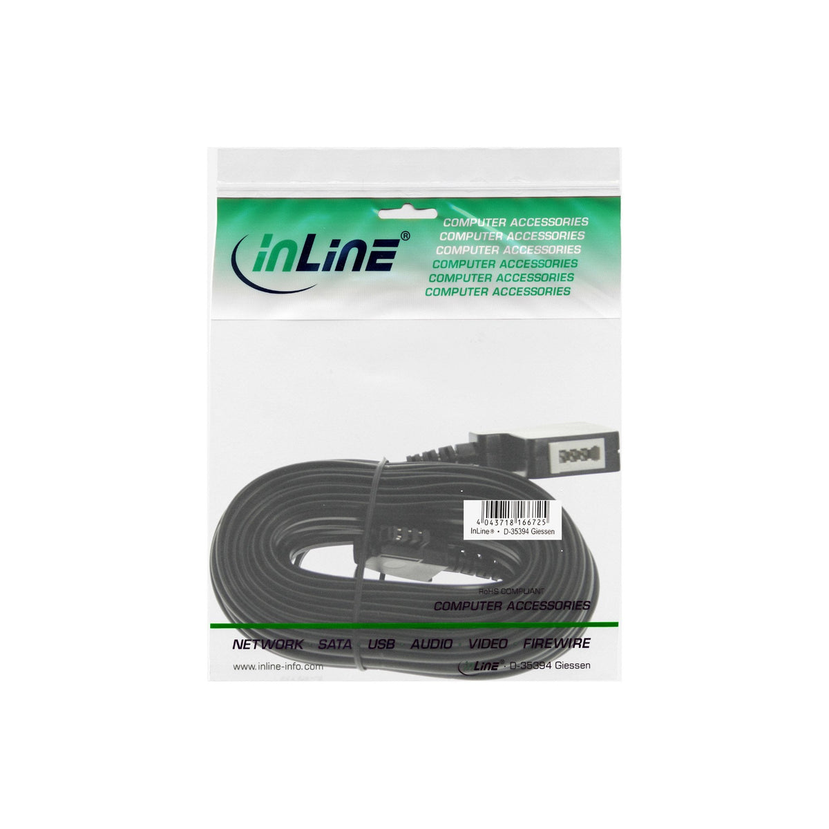 Inline Tae-F Extensión Tae-F Macho A Hembra 15m