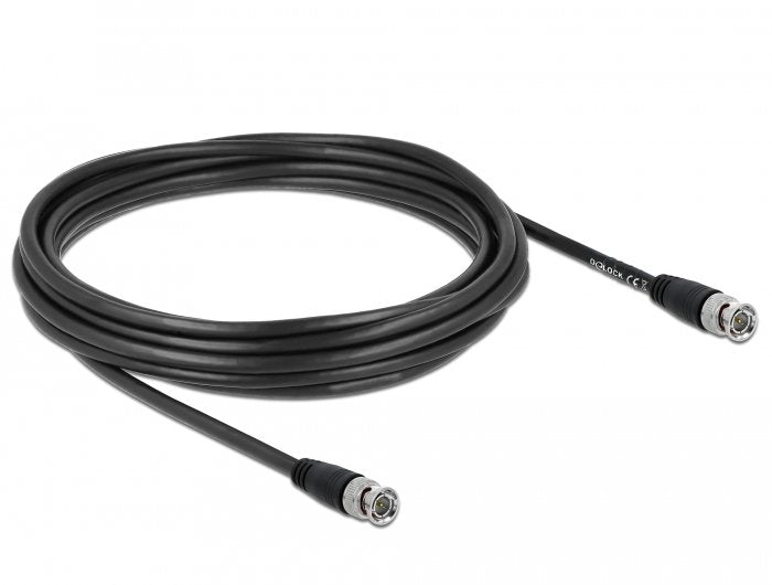 EAN 4043619800841 - DeLOCK 80084 cable coaxial 5 m BNC Negro imagen 1