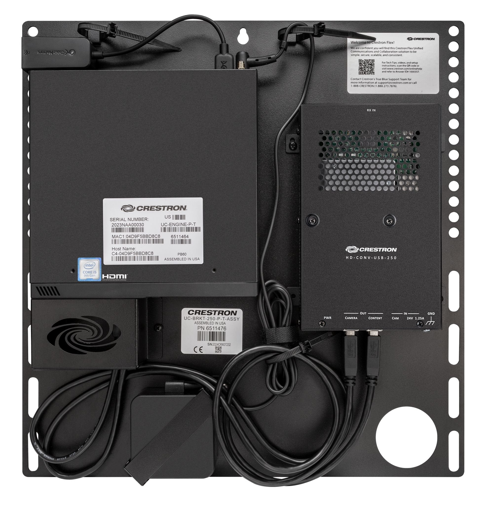 Crestron Flex Uc-Mx50-T Para Medium Microsoft Teams Rooms Kit De Videoconferencia