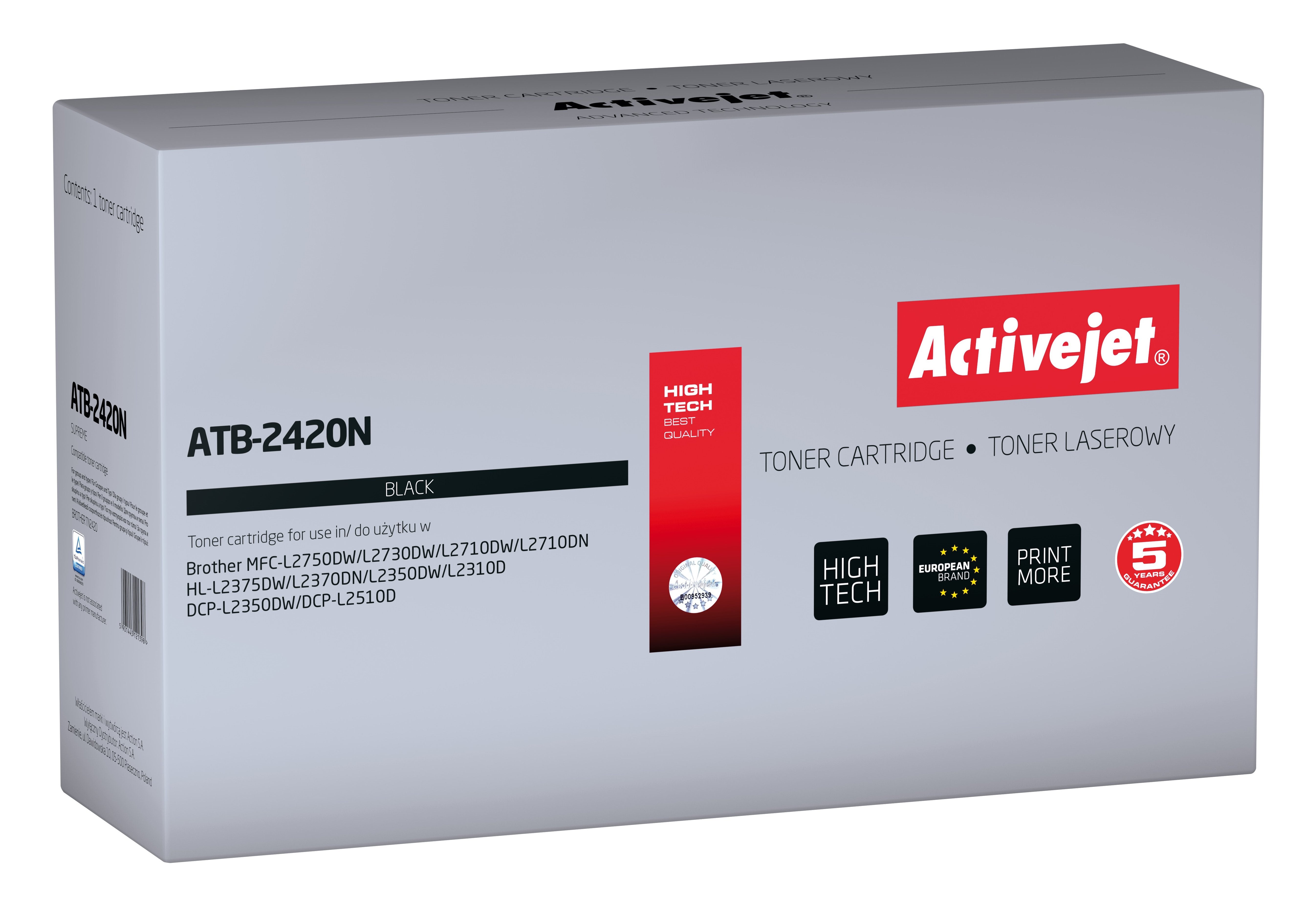 EAN 5901443121398 - Activejet ATB-2420N cartucho de tóner 1 pieza(s) Compatible imagen 1