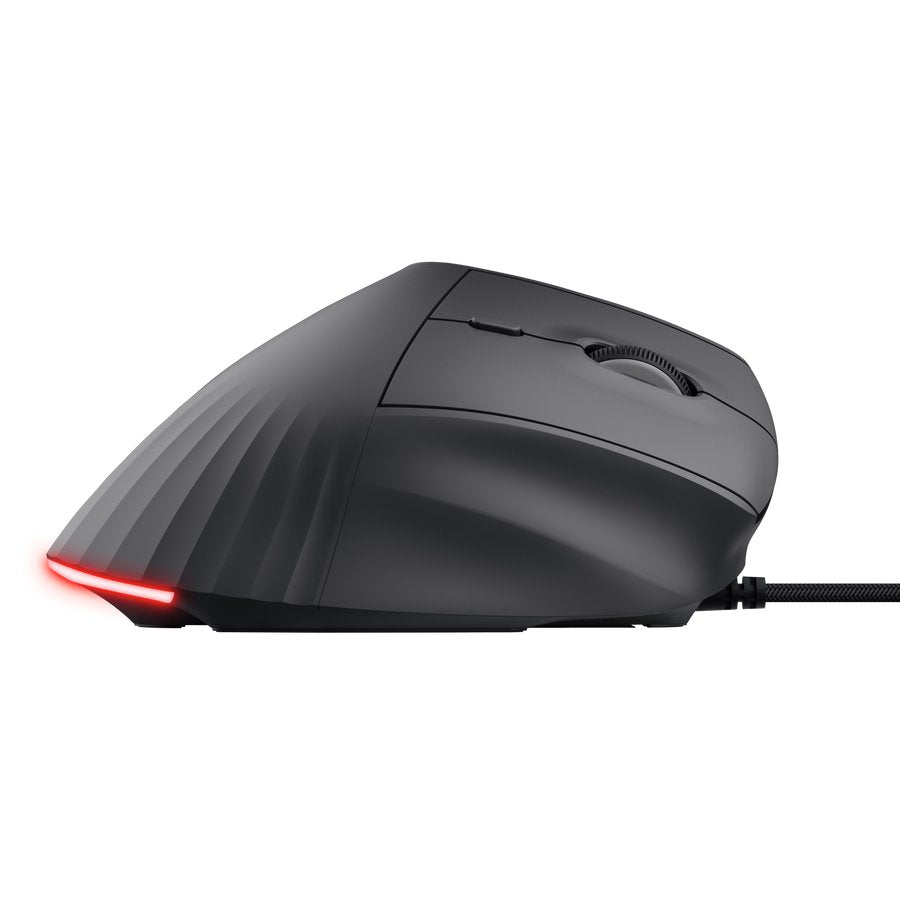 Ratón Vertical Gaming Inalámbrico Trust Gaming Gxt 145 Rexxa 26024 Hasta 12800 Dpi