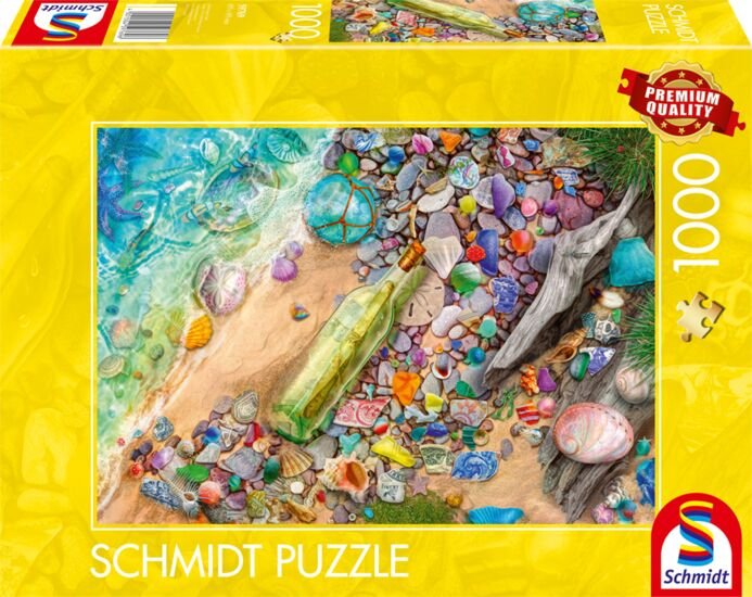 Puzzle Schmidt Spiele Restos Y Restos Luminosos 59769 (1000 Piezas)