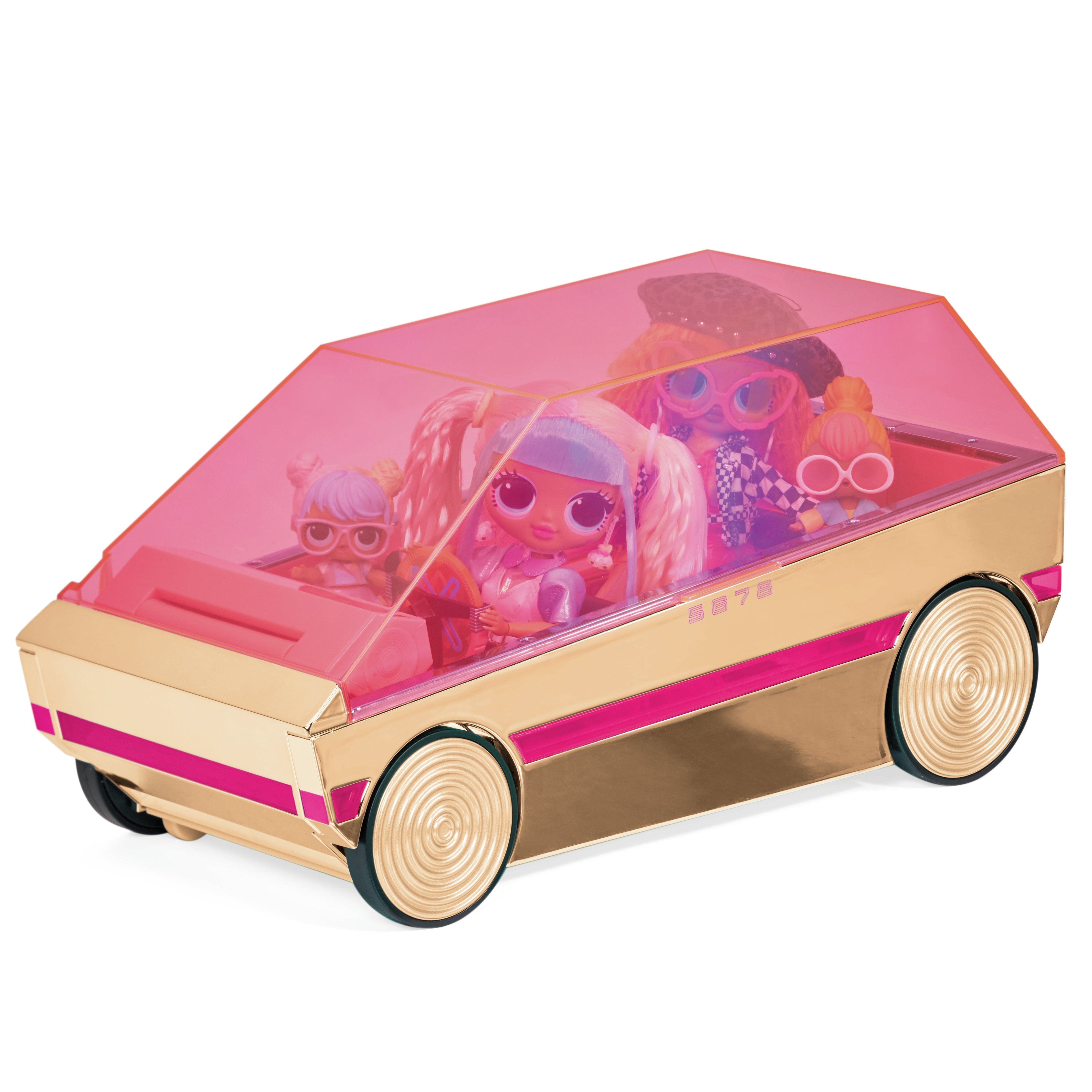 Mga Entertainment Vehículo De Juguete Lol Surprise 3-In-1 Party Cruiser 118305euc