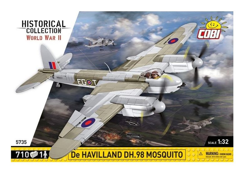 Cobi De Havilland Dh-98 Mosquito, Juguete De Construcción Cobi-5735