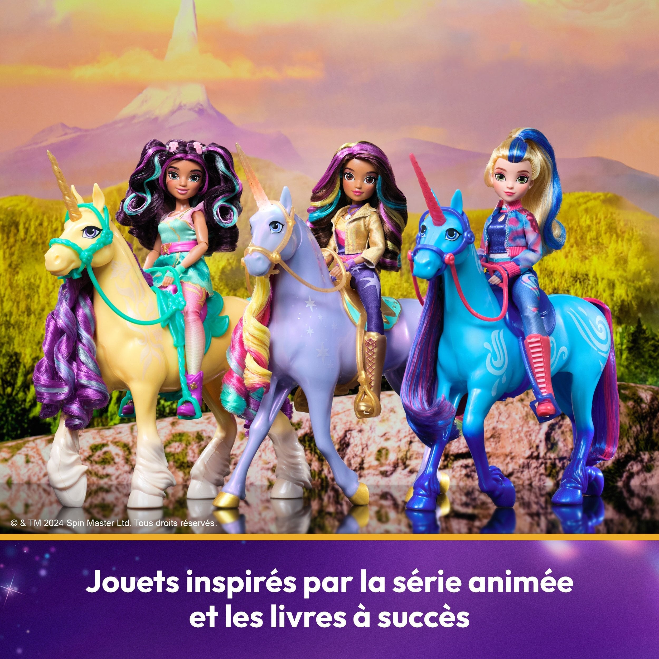 Figura  Spin Master Unicorn Academy - Light Magic Wildstar 6070427