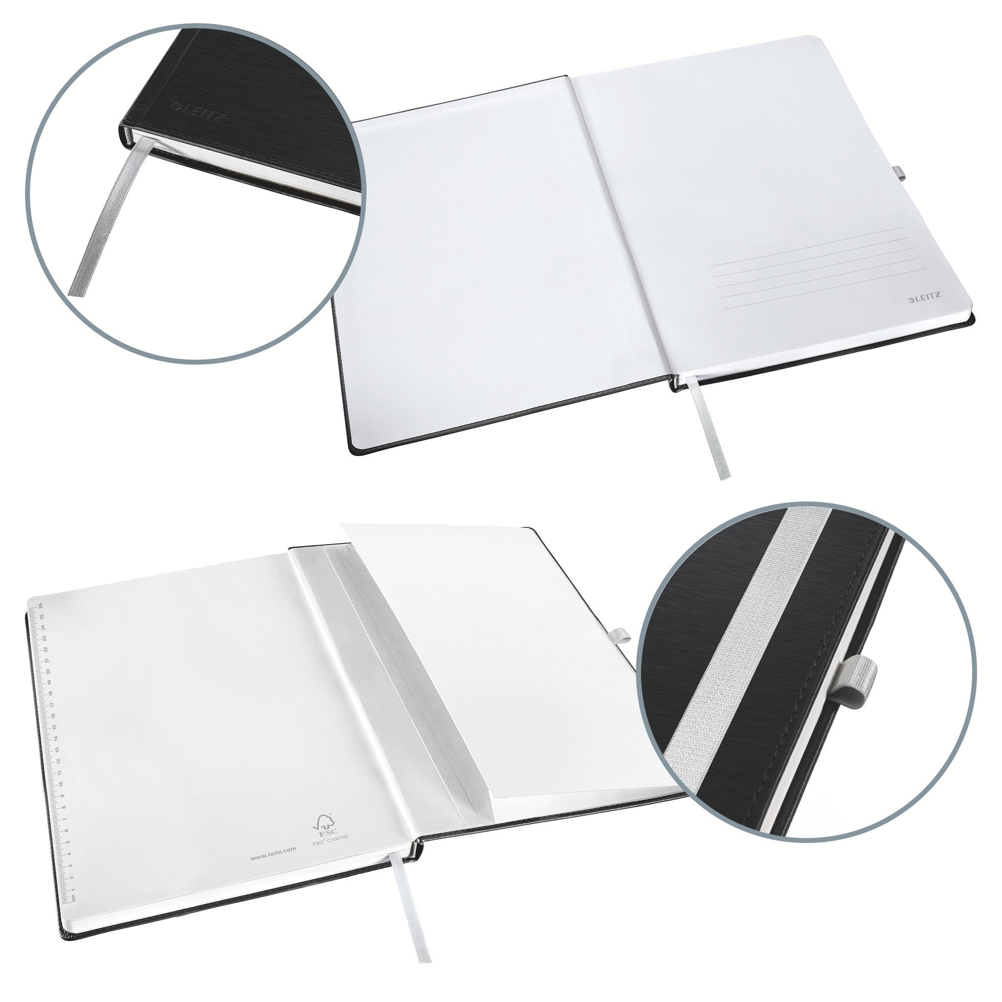 EAN 4002432140015 - Leitz 44911094 cuaderno y block A6 80 hojas Negro imagen 4