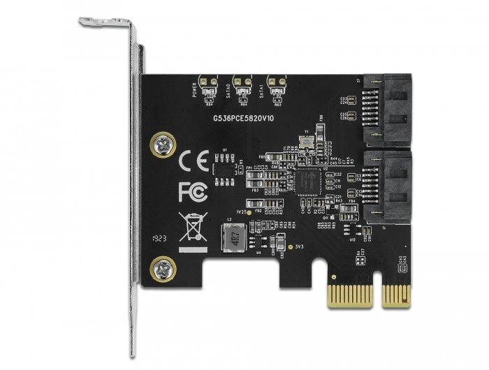 Delock Tarjeta Sata Pci Express 2 Puerto