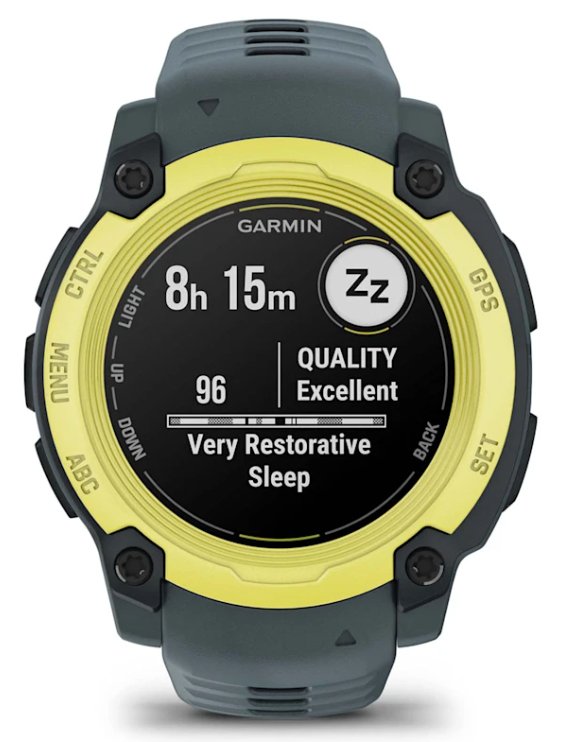 Smartwatch Garmin Instin E 40mm Amarillo Silicona Azul