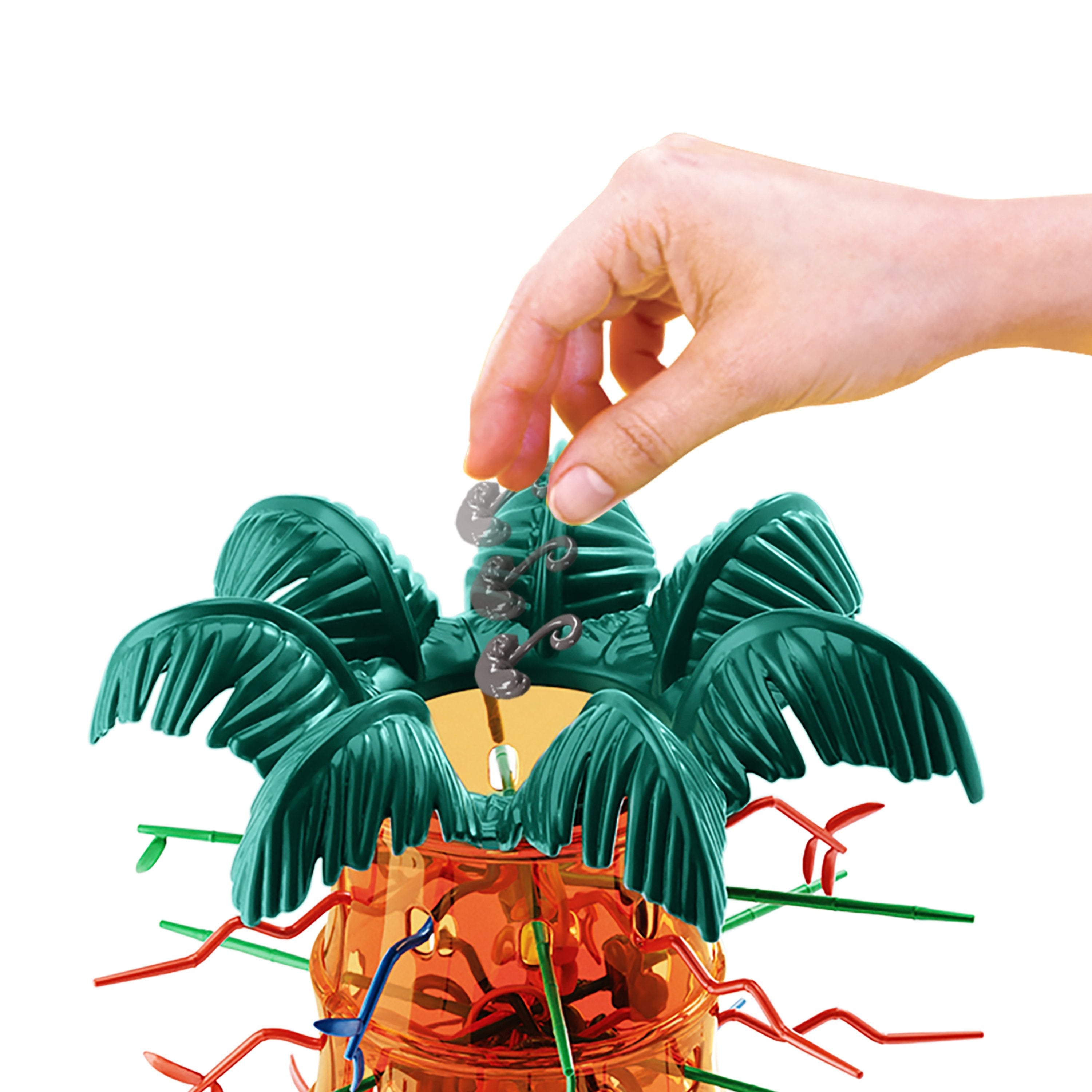 Mattel Sos Monkey Alarm: Swing Palm Party, Juego De Habilidad Htw65