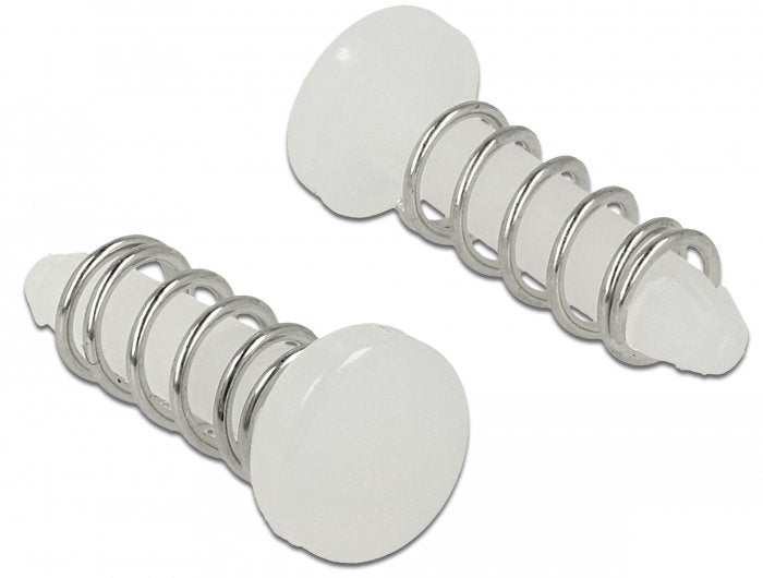 Delock Schnapniet Para Disipador De Calor, Fijación/Montaje Blanco 18272