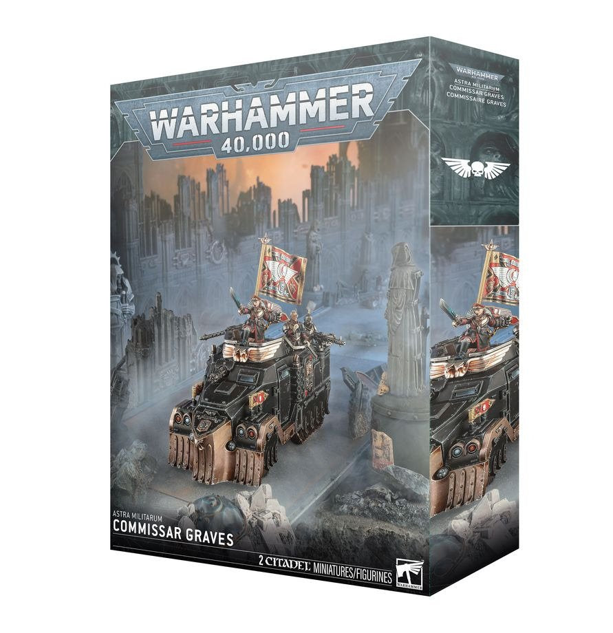 Warhammer 40k - Astra Militarum Commissaire Graves