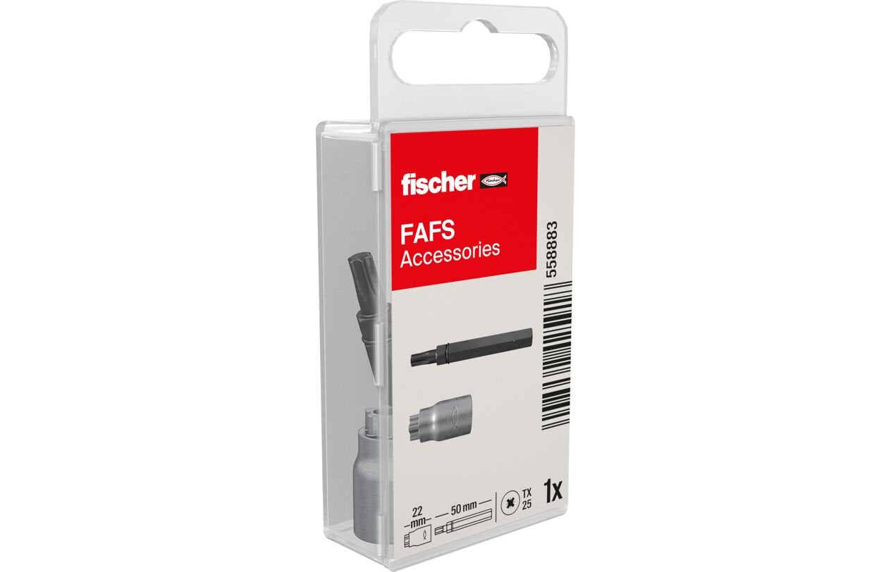 Herramienta De Ajuste Fischer + Punta, Para Tornillo De Ajuste Fafs   558883