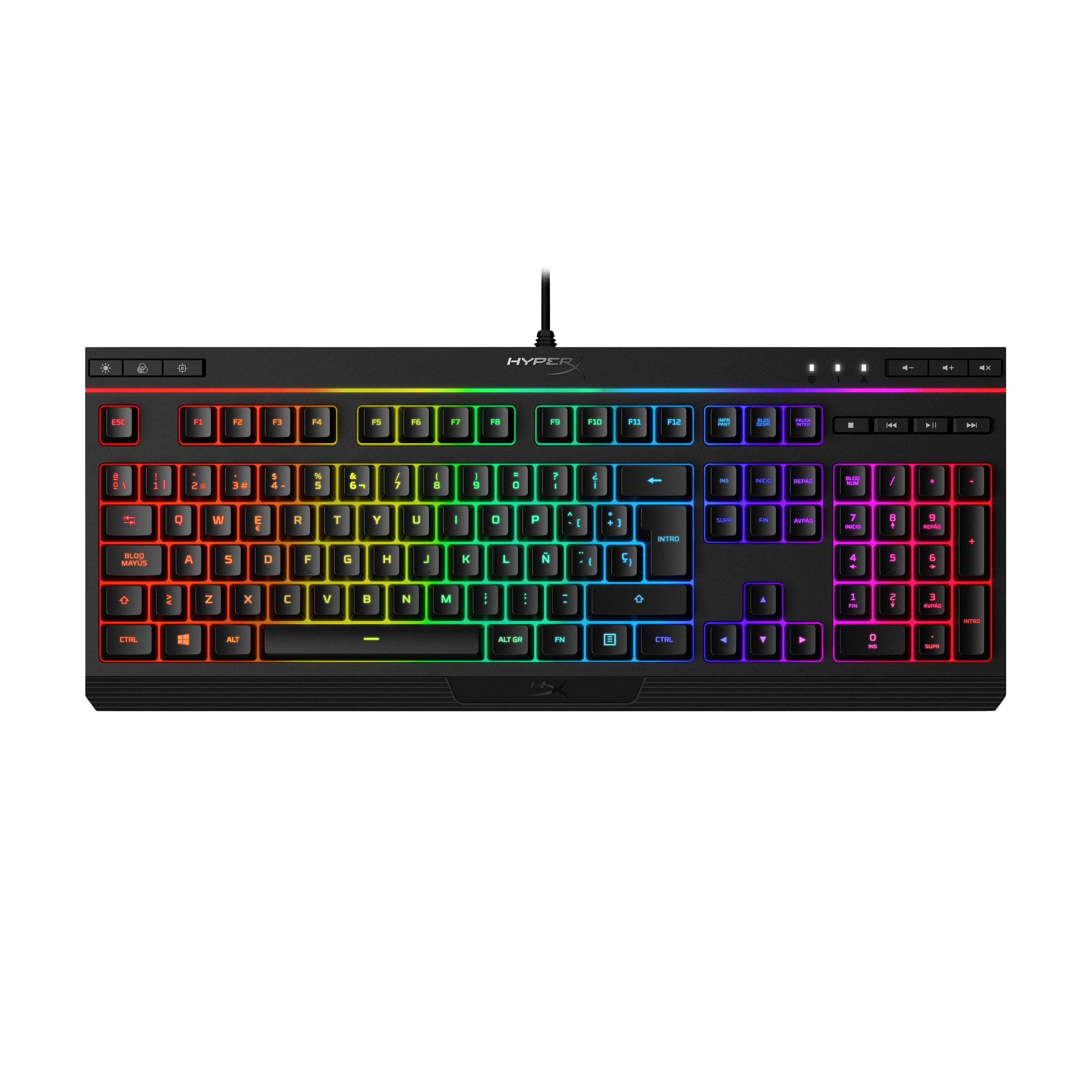 EAN 0196188486689 - HyperX Alloy Core RGB - Gaming Keyboard (ES Layout) (HX-KB5ME2-ES) teclado Juego USB Negro imagen 1