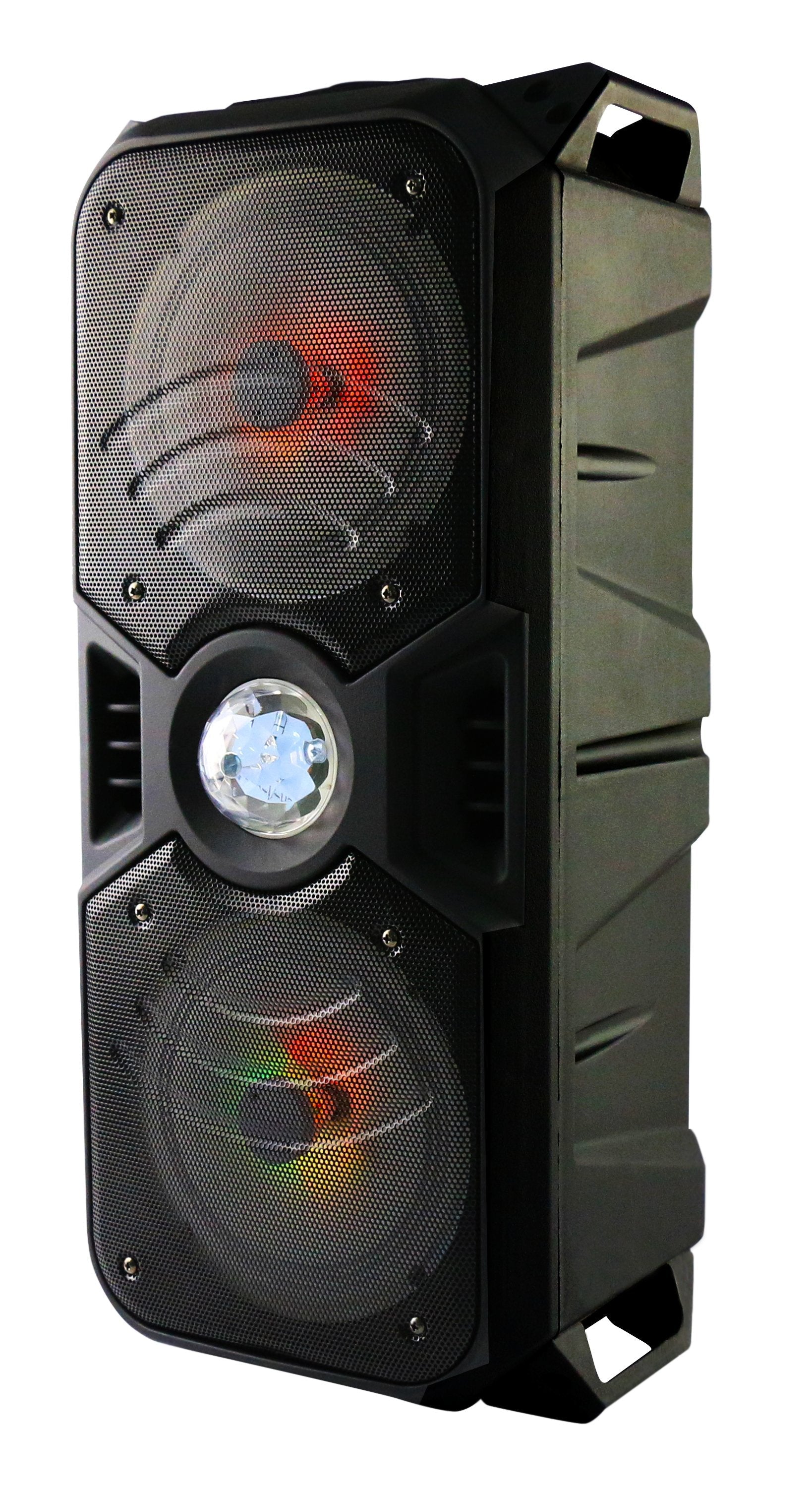 Lauson Llx33 Negro Altavoz Inalámbrico Portátil 70w Bluetooth Karaoke Fm Luces Usb Sd