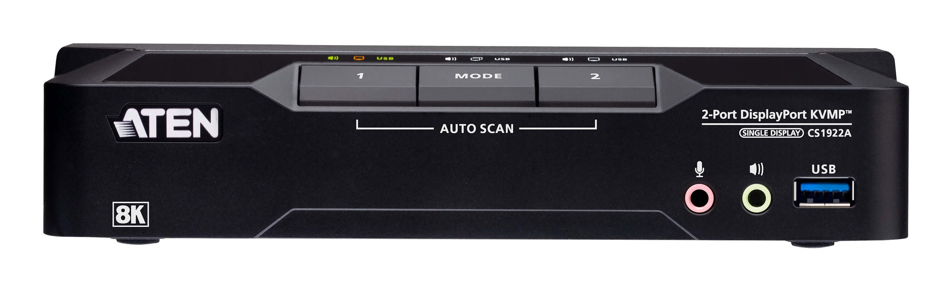 EAN 4711581520721 - ATEN CS1922A-AT-G interruptor KVM Negro imagen 2