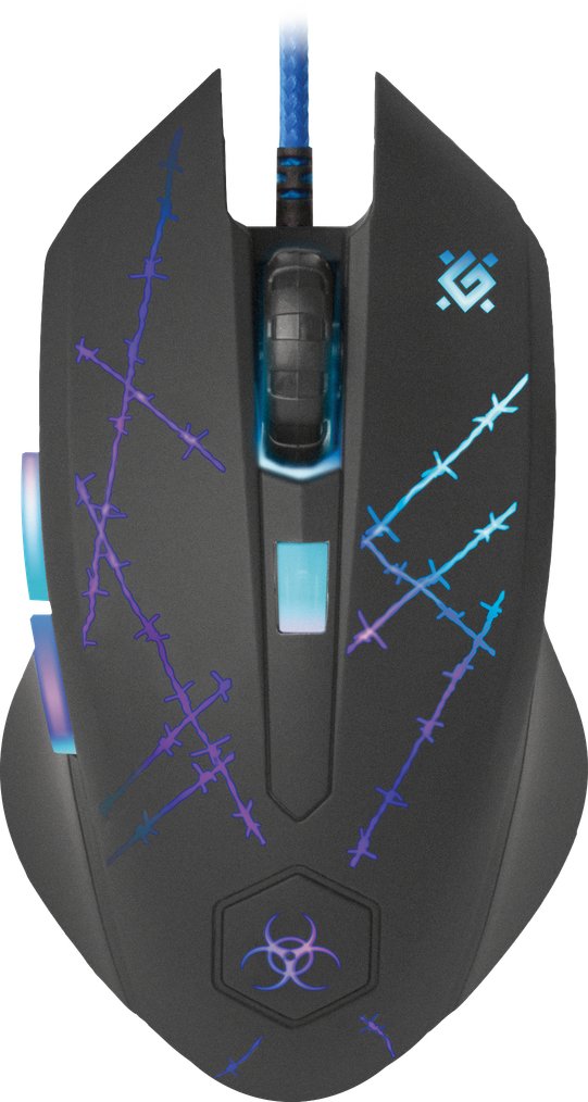 EAN 4714033520201 - Defender Forced GM-020L ratón Juego Ambidextro USB tipo A Óptico 3200 DPI imagen 3