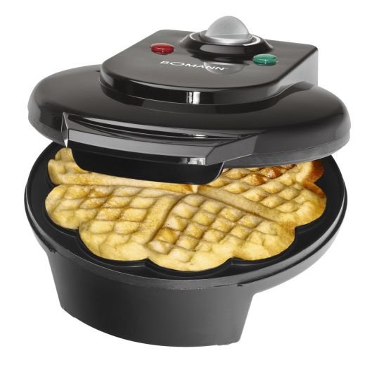 Gofrera Bomann Wa 5018 Cb Corazón Negro