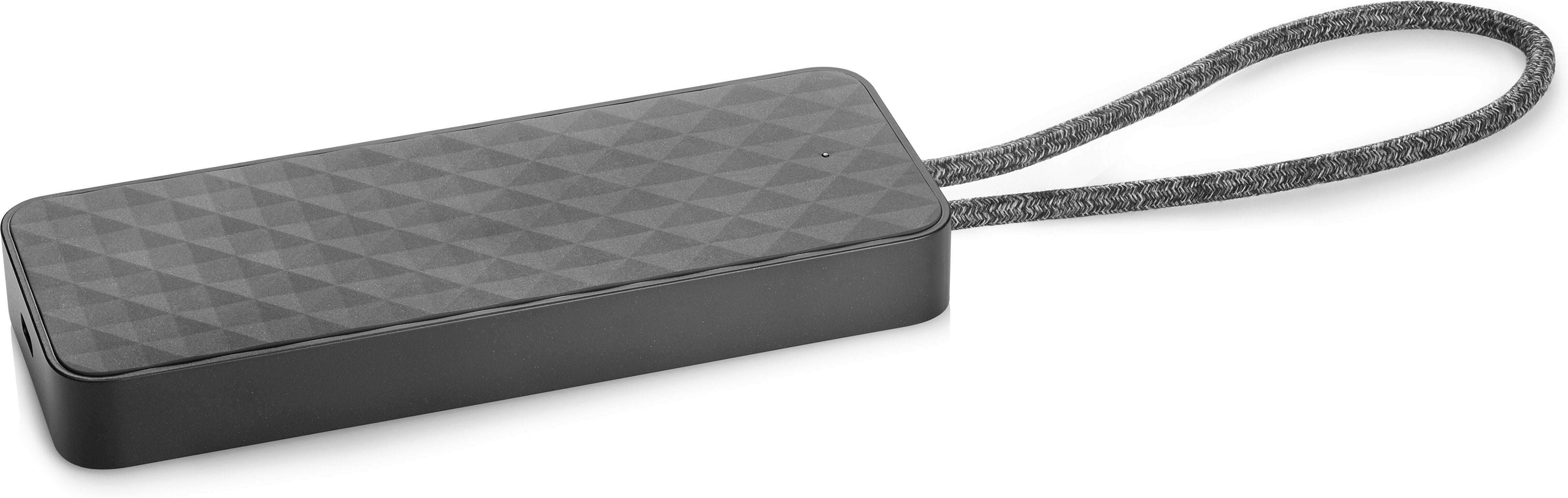 Hp Usb-C Mini Dock Alámbrico, Usb 3.2 Gen 1 (3.1 Gen 1) Type-C, 10,100,1000 Mbit/S, Negro, Hp, Hp X2 1012 G2 Tablet; Hp X2 612 G2 Tablet; Hp Probook 470 G5; Hp Probook 450 G5; Hp Probook 440...
