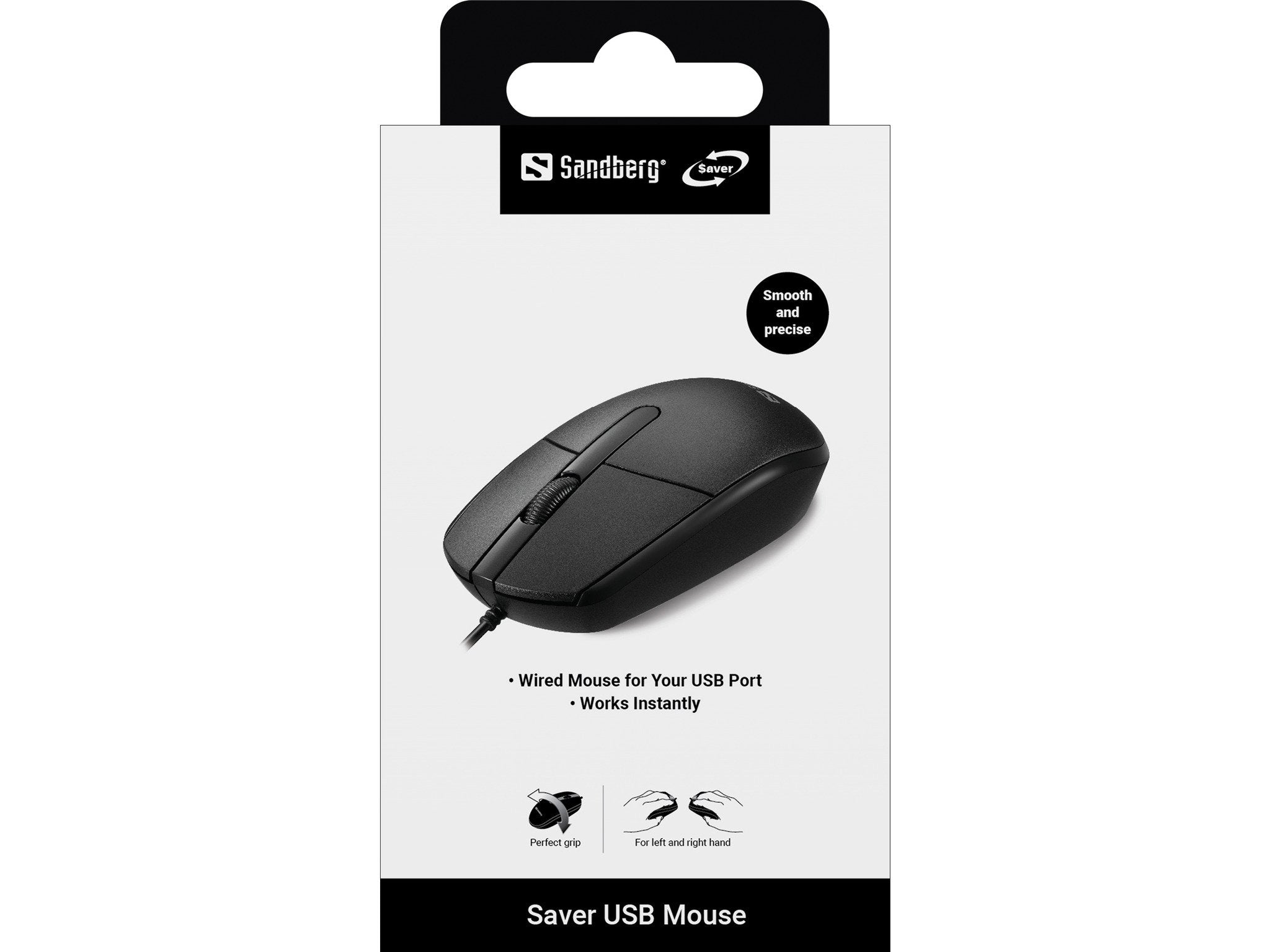 EAN 5705730331008 - Sandberg 331-00 ratón Oficina Ambidextro USB tipo A 1200 DPI imagen 4