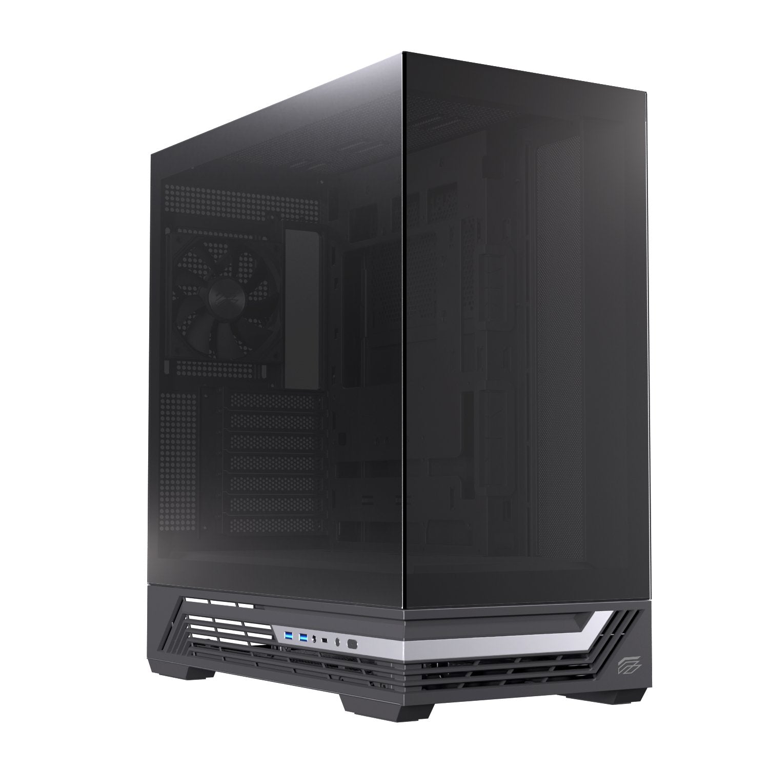 EAN 6977277366693 - Einarex EXCS-PR-800C-B carcasa de ordenador Midi Tower Negro imagen 2