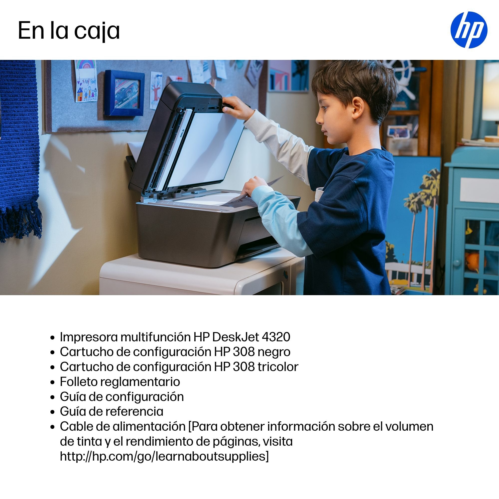 EAN 0198701680222 - HP DeskJet 4320 Inyección de tinta térmica A4 4800 x 1200 DPI 8,5 ppm Wifi imagen 13