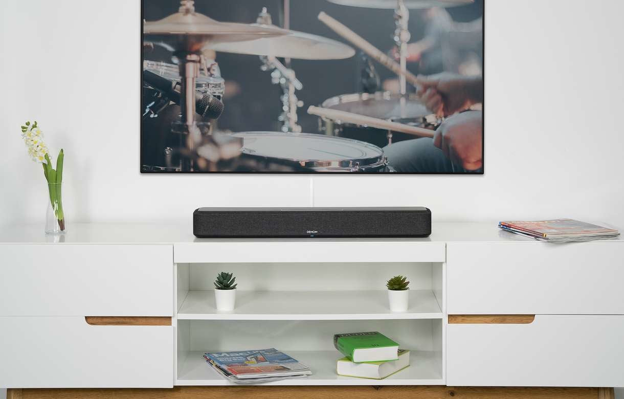 Denon Home 550 Smart Dolby Atmos 3d Dts:X Heos Earc Hdmi Negro - Barra De Sonido