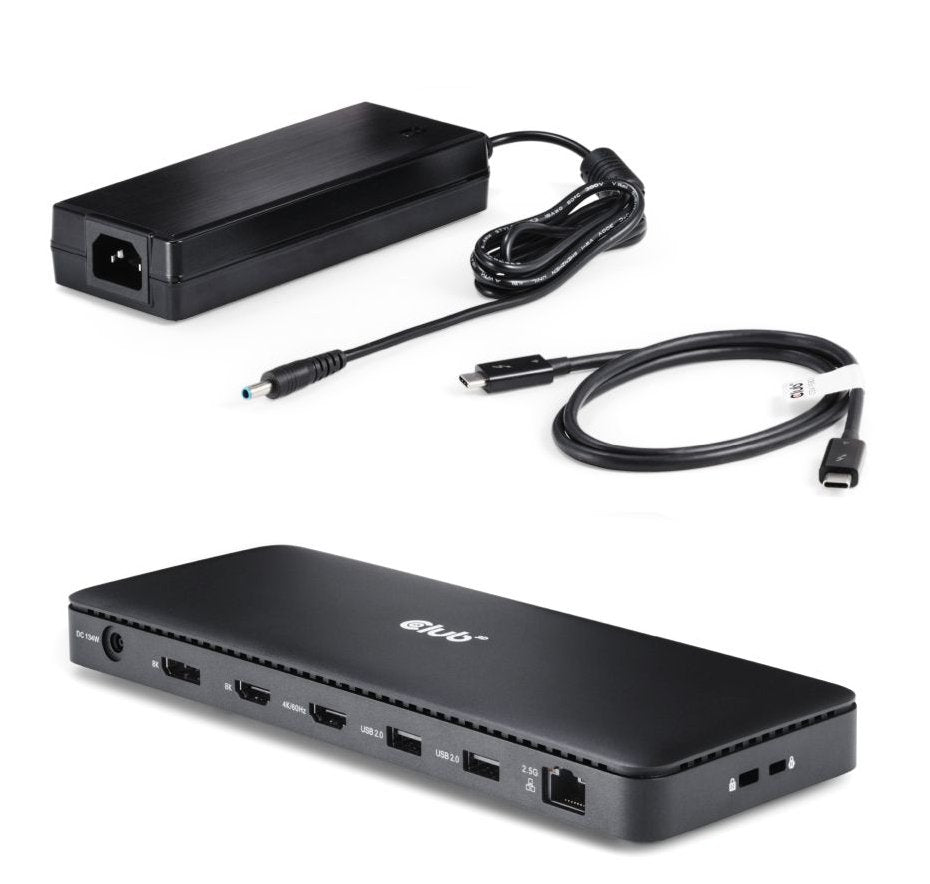EAN 8719214472955 - CLUB3D Thunderbolt 4 Certified 11-in-1 estación dock para móvil Universal Negro imagen 3