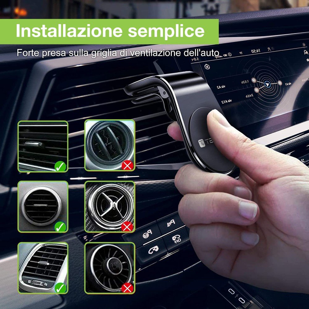 Techly I-Smart-Unialty  Soporte Pasivo Teléfono Móvil/Smartphone Negro