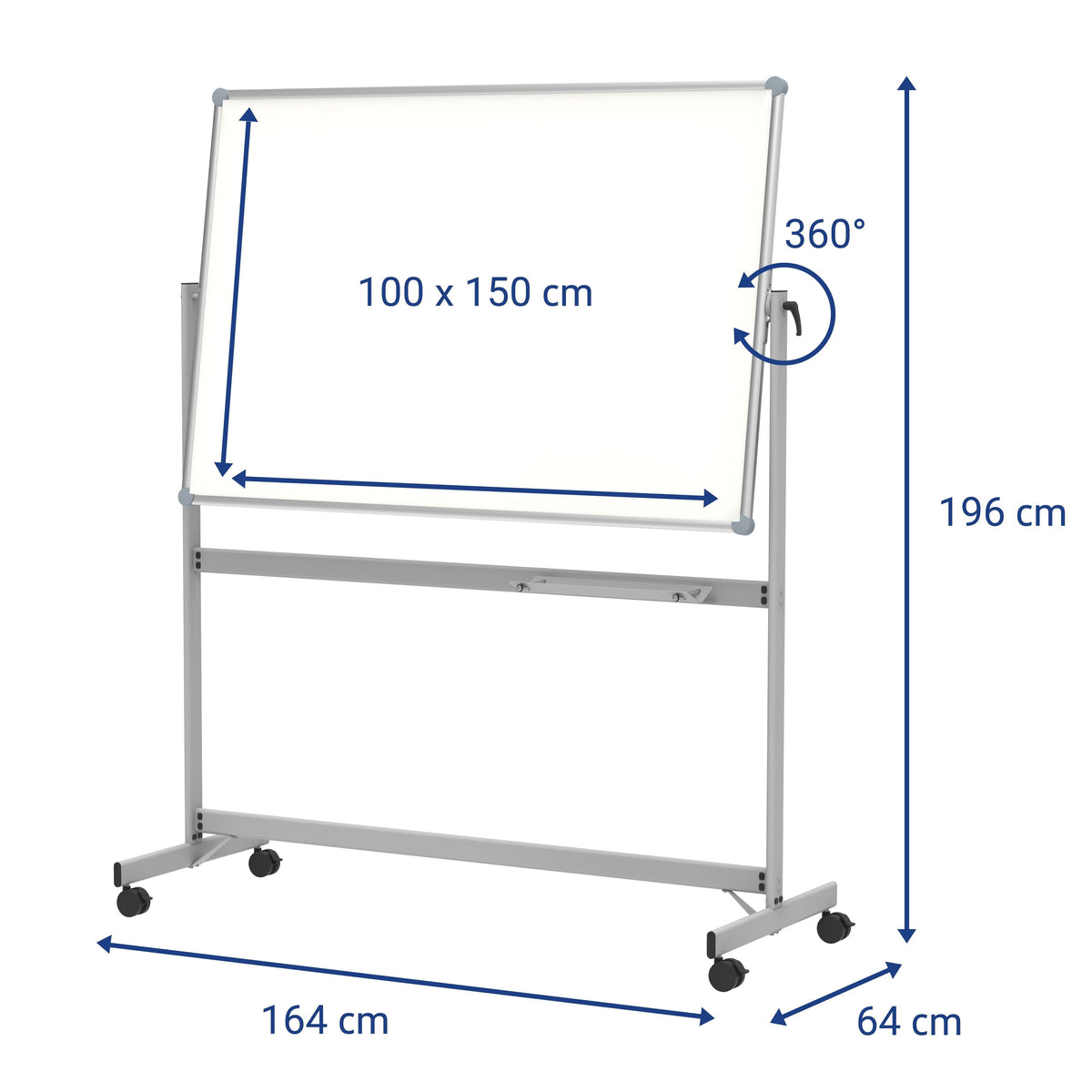 Jakob Maul Gmbh Maul - Whiteboard - Instalación En Suelo - 1000 X