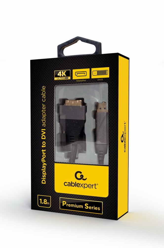 Gembird Cable Displayport -> Dvi Premium Series 1.8m