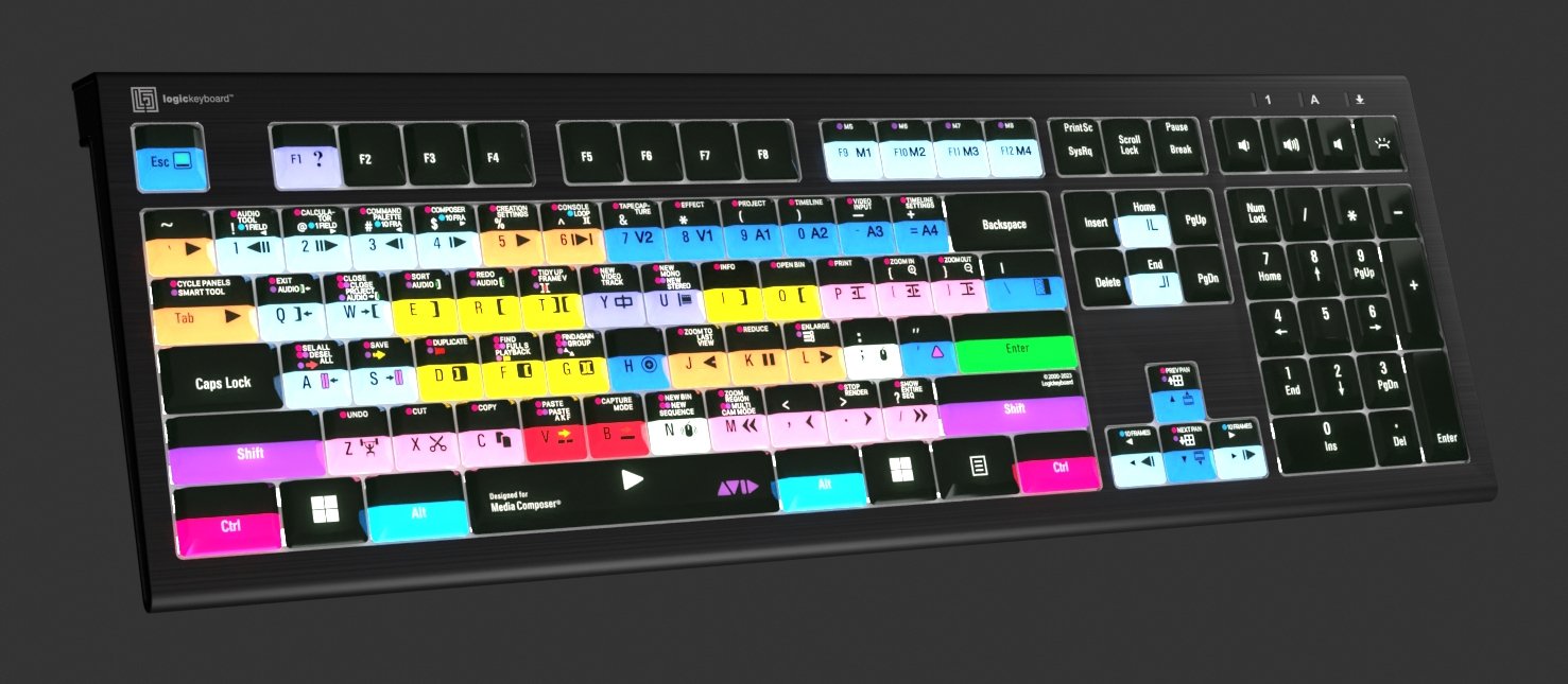 Logickeyboard Avid Media Composer Astra 2 Pro Fr (Pc)