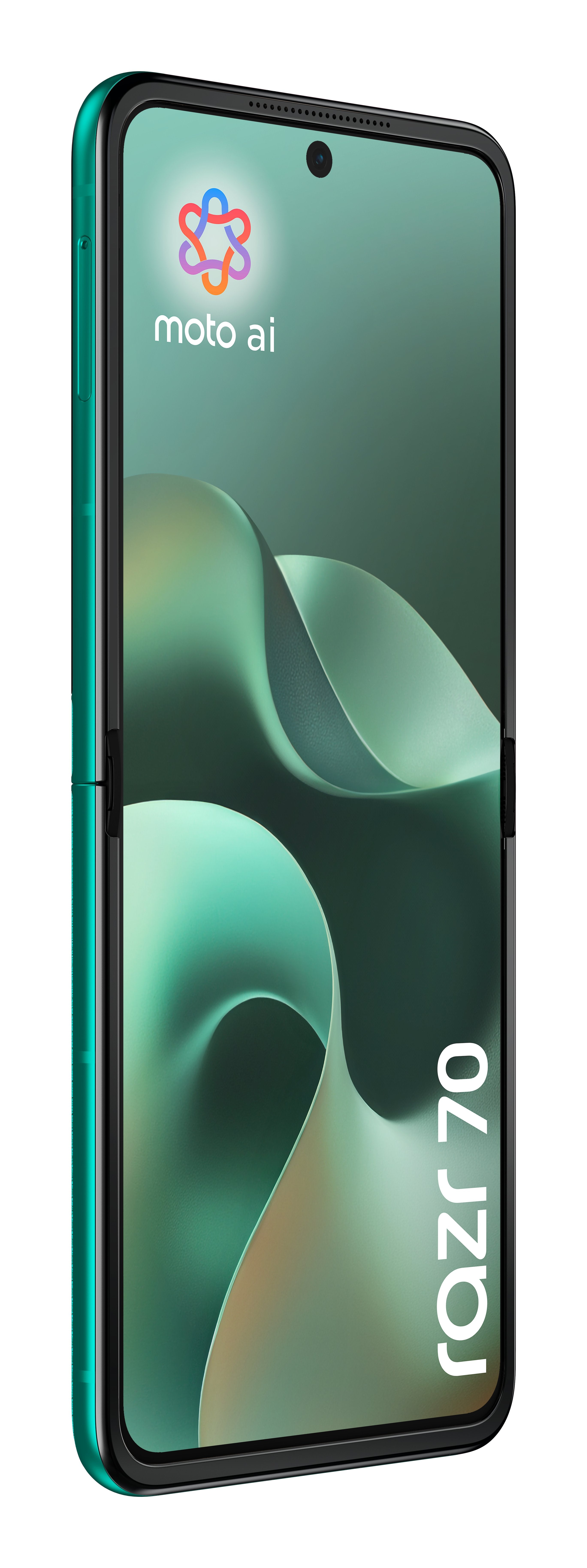 EAN 0840493609850 - Motorola razr 70 17,5 cm (6.9") SIM doble Android 16.0 5G USB Tipo C 8 GB 256 GB 4800 mAh Verde oscuro imagen 6