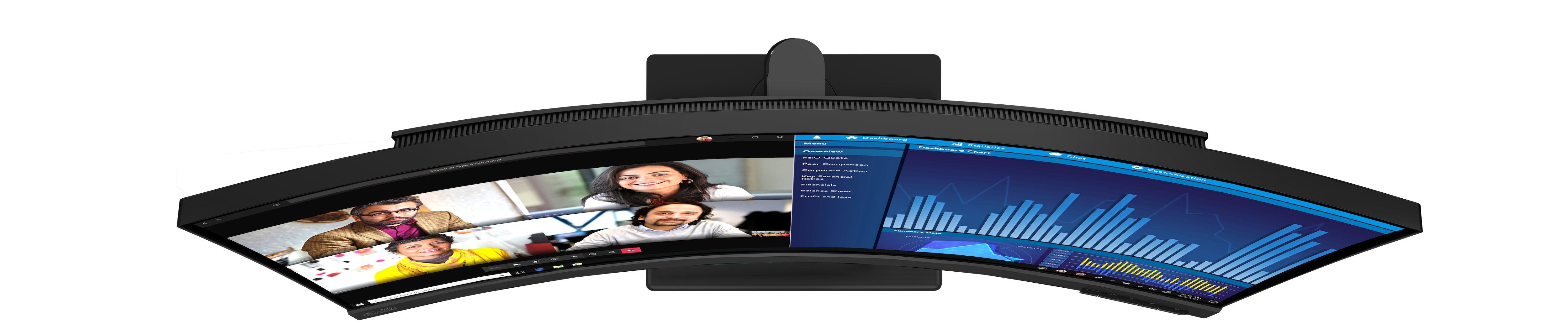 EAN 0197532306622 - Lenovo ThinkVision P34w-20 pantalla para PC 86,7 cm (34.1") 3440 x 1440 Pixeles Wide Quad HD LED Negro imagen 14
