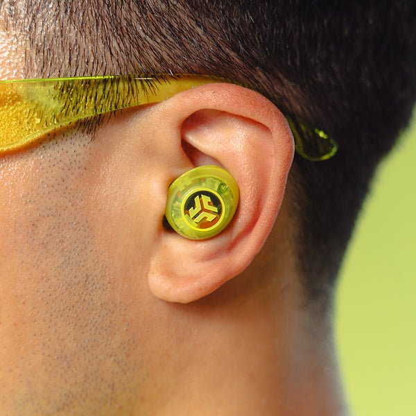 Auriculares Jlab Go Pop Anc True Wireless Stereo (Tws)  Bluetooth Verde Azulado, Transparente