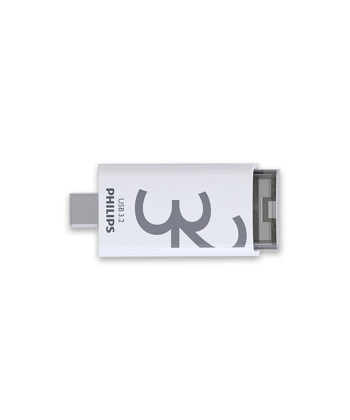Philips Usb 3.2 32gb Click Series Gen 1 Usb-C Unidad Flash Usb 128 Gb Usb Tipo A 2.0 Plata