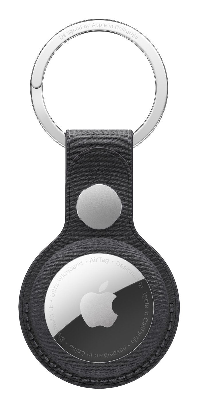 Apple Airtag Finewoven Key Ring - Black - No Incluye Airtag