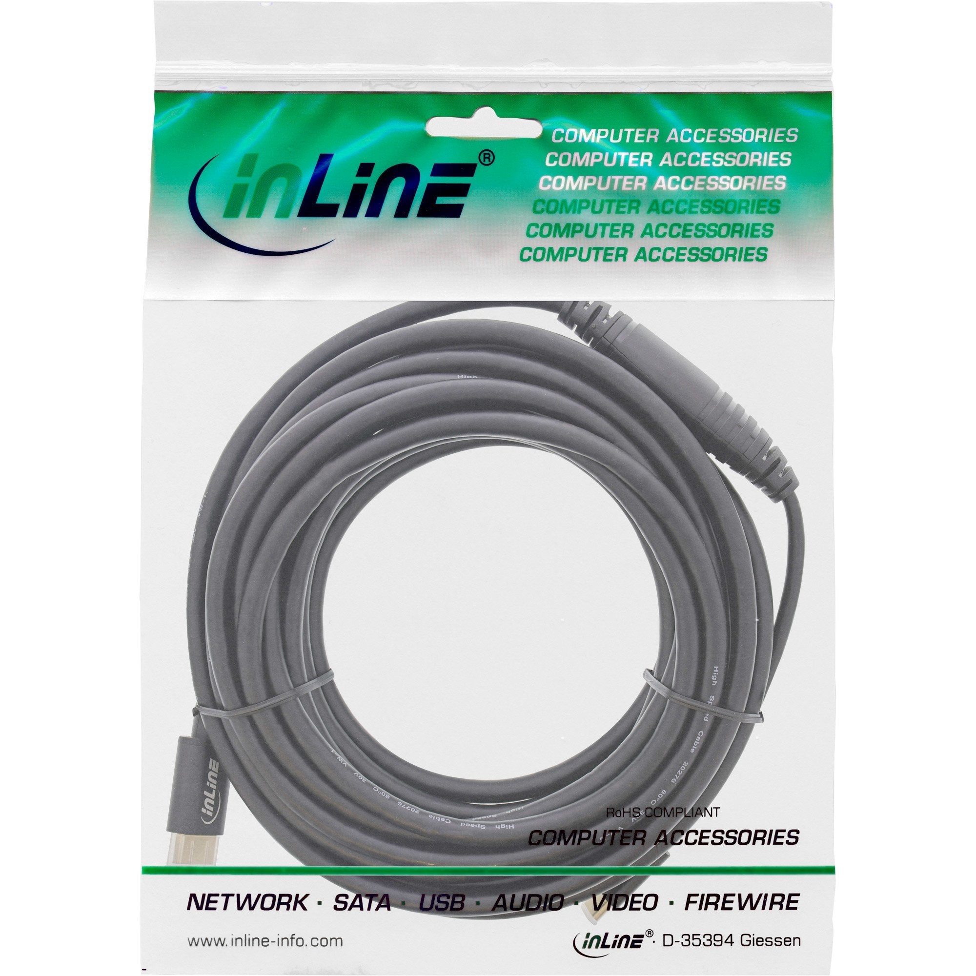 Adaptador Usb Inline, Usb Tipo C Macho A Hdmi Macho (Modo Alternativo Dp), 4k2k, Negro, 5 M