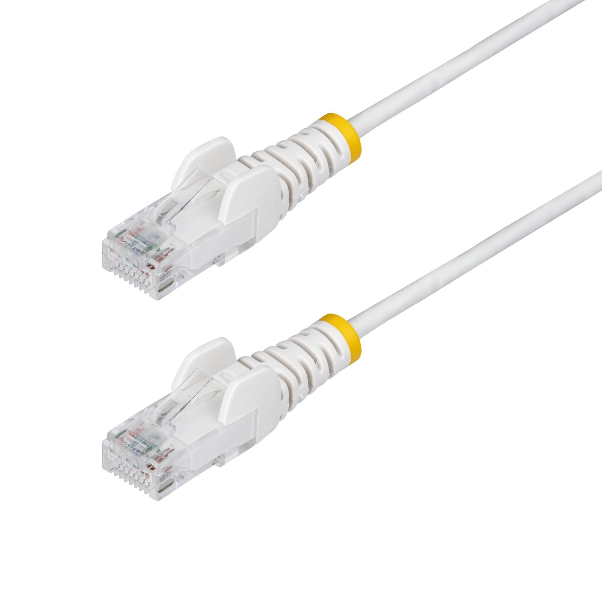 Cable Ethernet Cat6 Delgado De 50cm Blanco - Snagless - Lszh