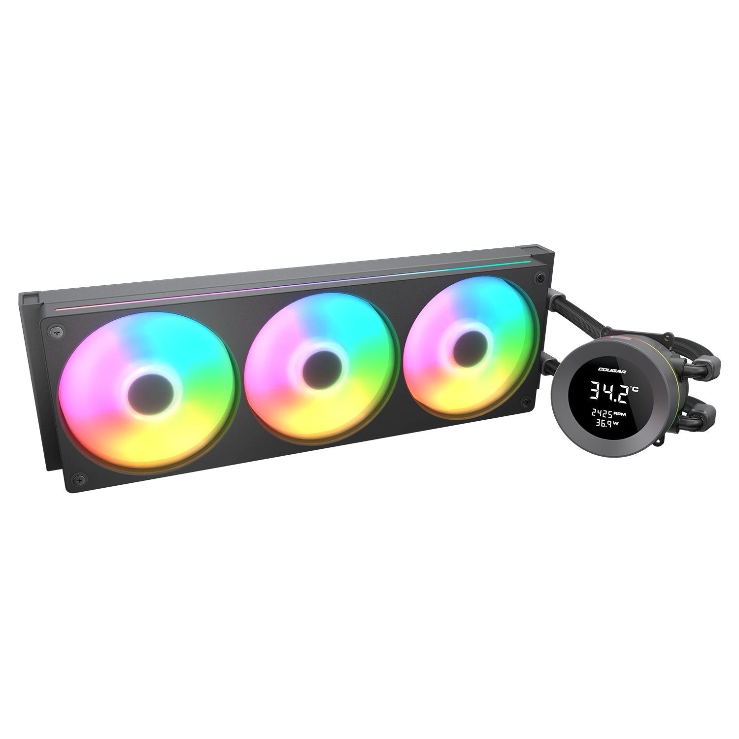 EAN 4710483779930 - COUGAR CGR-PSDVARGB-B-360 Procesador Sistema de refrigeración líquida todo en uno 12 cm Negro imagen 2