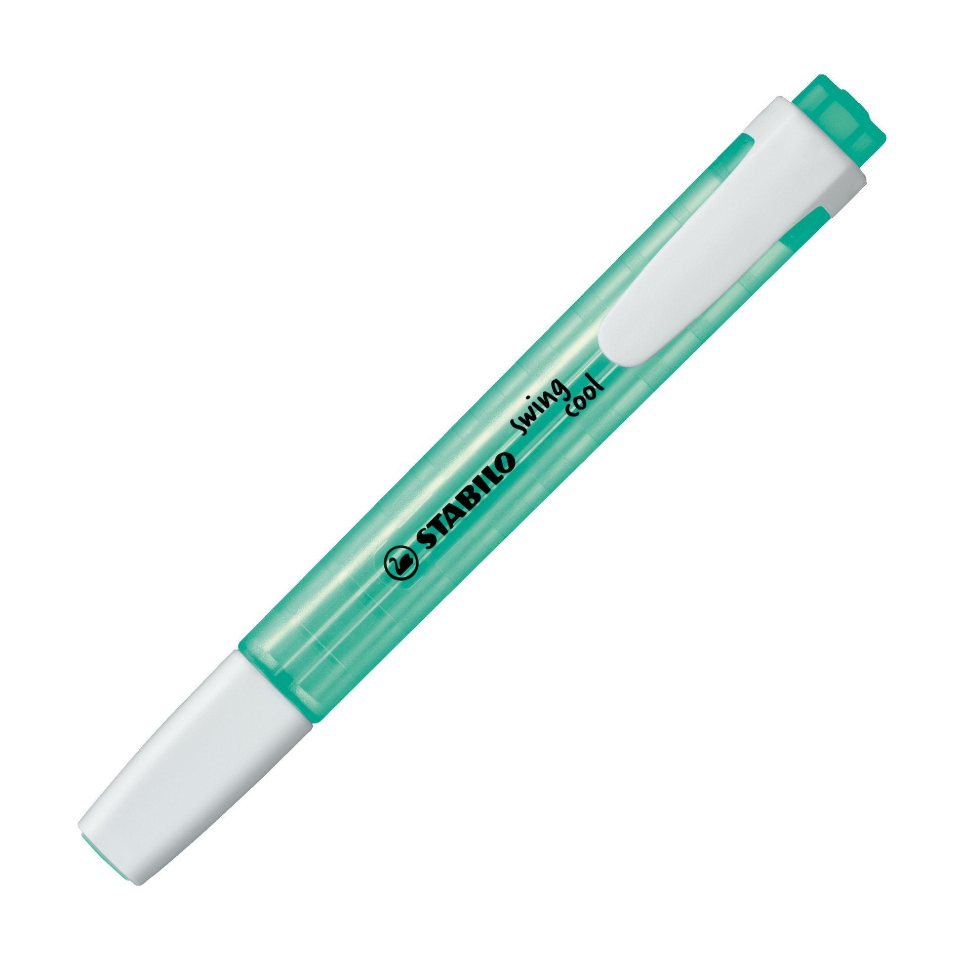 Stabilo Swing Cool Marcador Fluorescente Turquesa -10u-