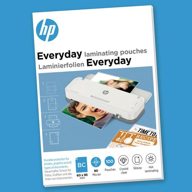 Hp Laminierfolie Visiten 80mic 100er Everyday