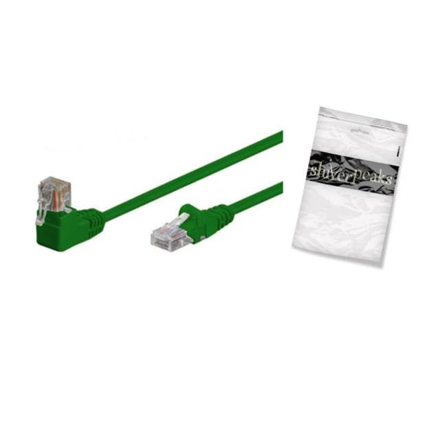 Shiverpeaks Cable De Red Cat6 S/Ftp Pimf Winkel-Recto Verde 25cm