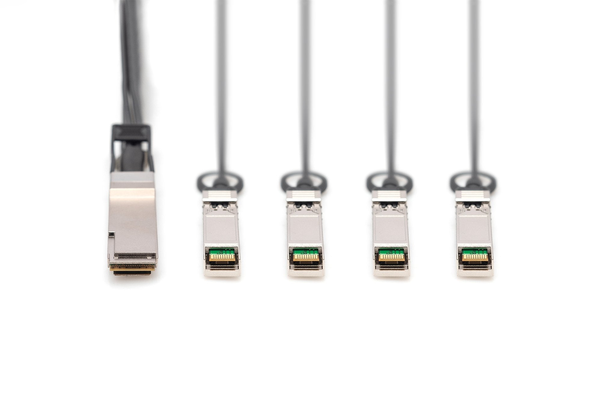 Digitus Cable De Conexión Directa 40g Qsfp+ To 4xsfp+ 3 M